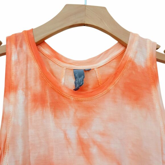 Sweaty Betty Easy Peazy Tank Top Womens Small Orange Tie Dye Athletic Yoga - Picture 2 of 11